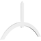 Ekena Millwork Archdale Architectural Grade PVC Gable Bracket, 96"W x 60"H x 2"D x 6"F, 15/12 Pitch GBP096X60X0206ARC00 - alternate 1